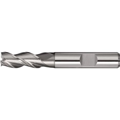 TECWERK Bohrnutenfräser DIN 844 Typ W D.3mm HSS-Co8 Weldon Z.3 kurz TECWERK (1/2)