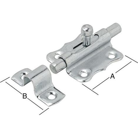 Perno Grendel L.35mm An.35mm STA azul galvanizado VORMANN (Por 20)