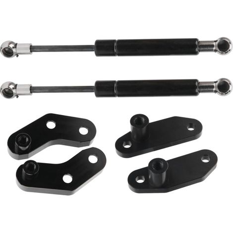 Kit de apertura de puertas de hierro anodizado negro para Maverick X3 2017-2020, delantero y trasero (1/5)