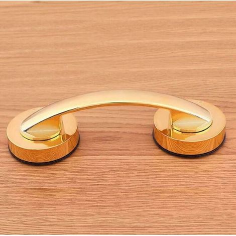 Large Glass Door and Window Handles, Bathroom Sliding Doors, Furniture, No-Drill Handles, Refrigerator Handles, Shower Grab Bars (Gold) (1/5)