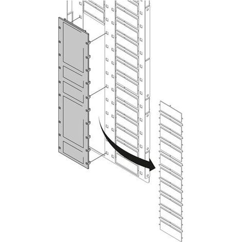 Clois.Vert.2B perforée-Couvercle Caoutchouc H 350mm (x1) 1STQ008586A0000 ABB PPRS0350