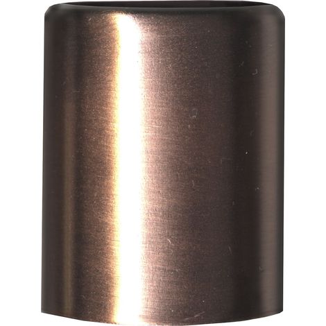 Accessoires pour bougeoirs de fenêtre, manchons couleur cuivre, environ 2,5 x 3,2 cm, 7 pièces dans un sachet plastique