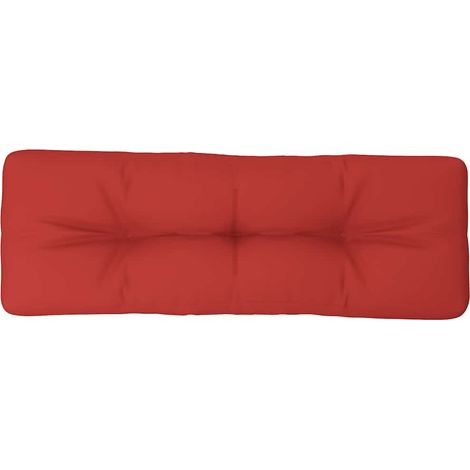 Maison Exclusive - Palettenkissen Rot 120x40x12 cm Stoff