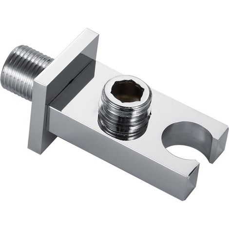 Raccord de tuyau de douche, support de douche en laiton, coude de douchette, support de douchette de salle de bain (1/5)