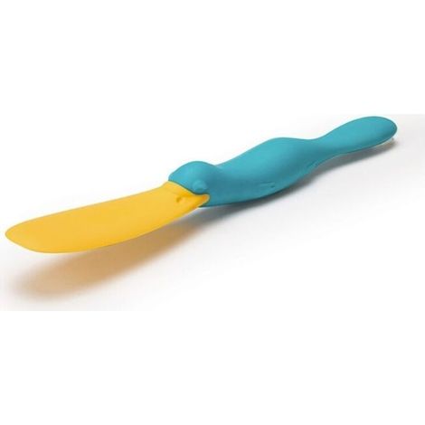 Couteau à beurre - Gadget de cuisine amusant - Couteau à tartiner sans BPA et 100 % sans danger pour les aliments - Couteau de poche pour trempettes et gourmets - Petit couteau à beurre pour (1/5)