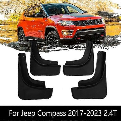 Schmutzfänger für Jeep Compass MK2 2017–2023 2.4T 1.4T, vorne und hinten, Spritzschutz, Kotflügel-Radschutz, Schmutzfängerzubehör – 2.4T