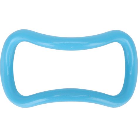 Cercle de Pilates Bleu Léger et Portable en PVC pour Renforcement Musculaire à Domicile, Anneau de Yoga Fitness. (1/5)