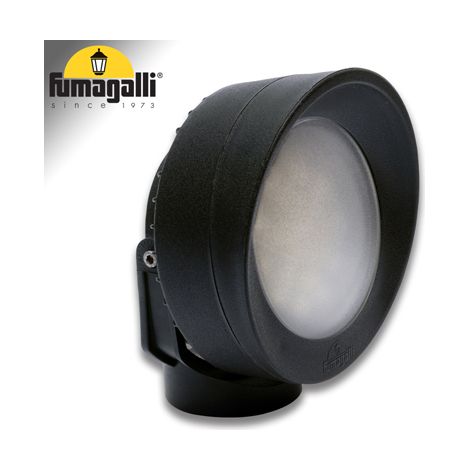 Faretto tommy 1xgx53 10w con pulsante cct (3 colori) ip66 l.15,2xwd.12,2xh.16,5cm resina nera