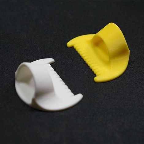 Set da 2 pezzi composto da guida per cucitura a bordo e dima per cucito. Dime per cucito da 3 mm/4 mm. Guida per cucitura a bordo. Misuratore per ago. Righello per quilting. Strumento di misurazione. (1/5)