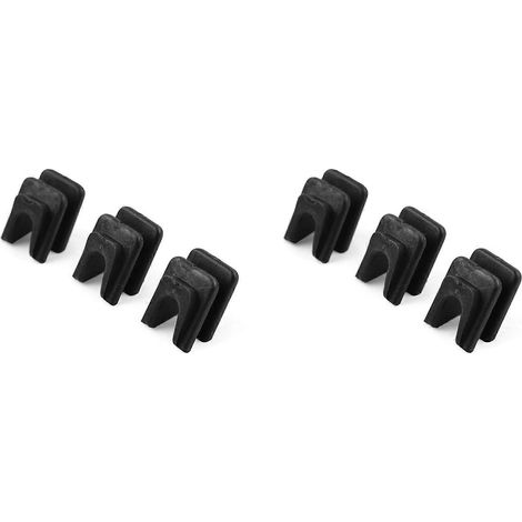 Lot de 6 patins d'embrayage CVT en nylon noir, poulie d'entraînement CFMoto 450cc 0GR0-051006 (1/5)