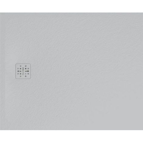 Piatto doccia bianco 100x120 cm Globo serie Docciapietra DP12100501 Bianco - Mineralsolid (1/3)