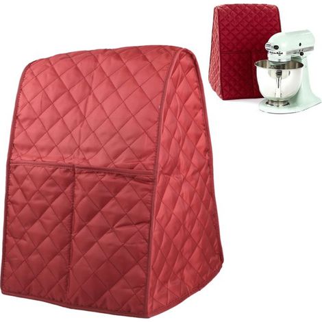1 Housse anti-poussière pour robot pâtissier, poche de rangement, taffetas polyester, imperméable, cuisine (1/5)