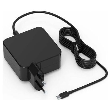 65W USB C Charger Type C Power Supply Adapter for MacBook Pro/Air, Lenovo Thinkpad,HP Chromebook,ASUS, Acer,Huawei Matebook, Xiaomi Air,Samsung Chromebook Plus, Tablets Power Cord,D (1/4)