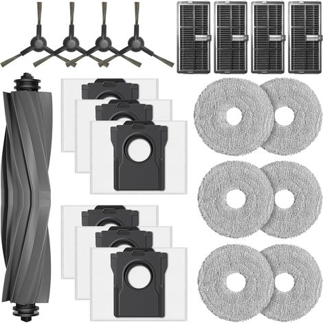 Lot de 21 Accessoires pour Robot Aspirateur Dreame L10s Pro Ultra Heat / L10s Ultra Gen 2 / X30 Ultral/Mova E30 Ultra (1/5)