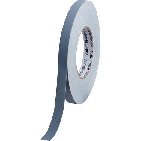 Scotch 9545N Cinta adhesiva de tela gris 15 mm x 50 m