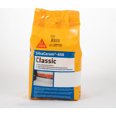 SikaCeram-650 Classic white 5 KG Saco SIKA (1/5)