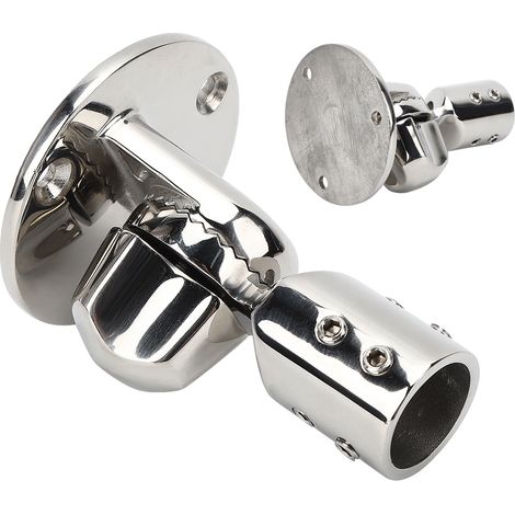 Support de base d'antenne ronde pour bateau, en acier inoxydable 316 haute dureté, diamètre intérieur de 22 mm (1/5)