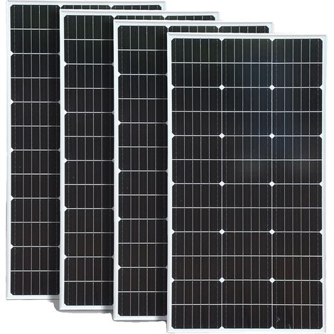Panneau Solaire, Efficacité Monocristalline, Design Durable, 400W (1/2)