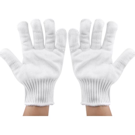 1 Paar schnittfeste Handschuhe gegen Schnitte für Gartenarbeit, Metzgerei, Outdoor-Arbeit, Schutzwerkzeug (1/5)