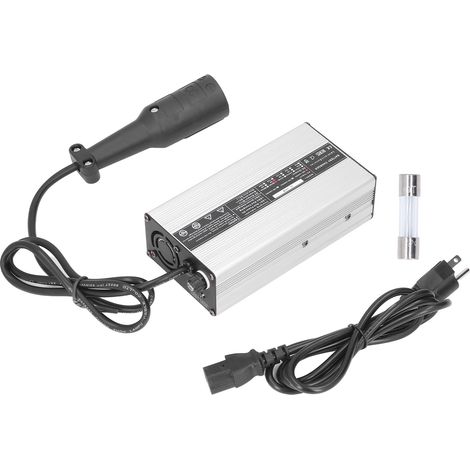 Chargeur de batterie Club Car 48 V 5 A, prise standard américaine ronde en aluminium à 3 broches, 110 V 60 Hz, compatible avec les modèles Precedent 2004-2014 (1/5)