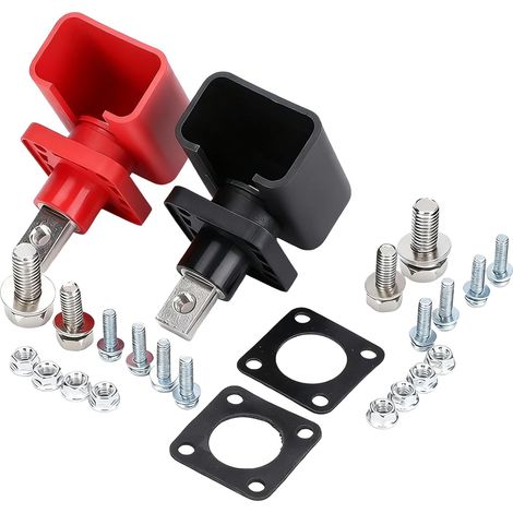 Borne de batterie au lithium  Connecteur en cuivre pour batterie au lithium, à courant élevé 200 A, borne de batterie nouvelle énergie pour stockage d'énergie, batterie (1/5)