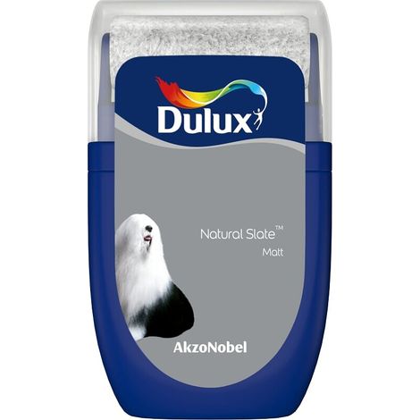 Dulux Retail Matt Emulsion Tester Paint Pot - 30ml - Natural Slate