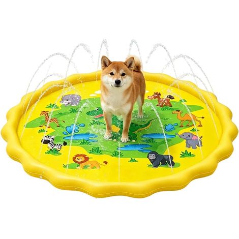 Tapis d'arrosage antidérapant pour chien 170,2 cm (1/5)