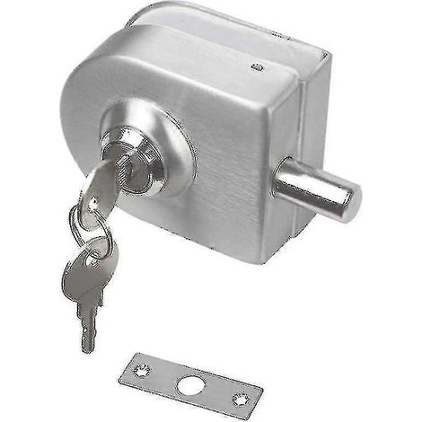 Serrure de porte en verre en acier inoxydable-AquaForge (1/2)