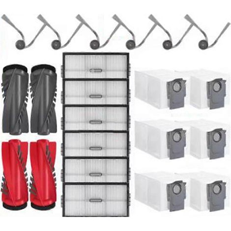 Pour Roborock Saros 20 Sonic / S10 MaxV Ultra pièce détachée Main SIde Brosse HEPA Filtre Dust Bags Accessoires (1/5)