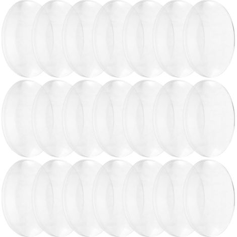 Kit Homoyoyo de 50 lentilles biconvexes en acrylique transparent (1/5)