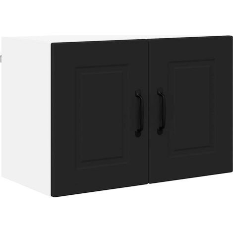 Meuble mural de cuisine，Armoire de cuisine Noir 60 x 31 x 40 cm Bois d'ingénierie CFW23193 (1/5)
