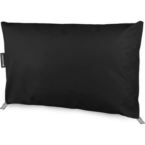 Coussin pour palette Similicuir Extérieur Noir Dossier 80x45x25 Noir