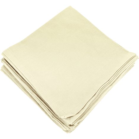 Lot de 6 serviettes de table YUCO coton