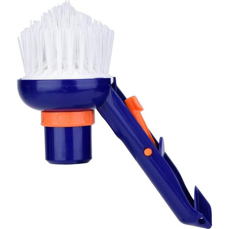 Piscine Étape Coin Brosse Aspirateur Spas Brosse Aspirateur pour Bain Piscine Cuisine Spa Nettoyage Ménager avec Poils Fins Garden Entertainment Pool Cleaning Tools (1/5)