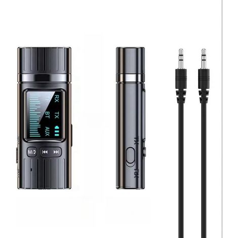 Adaptateur Bluetooth LED 3,5 mm AUX USB Bluetooth 5.4 Récepteur pour TV PC Dongle Récepteur audio sans fil Plug and Play (1/5)