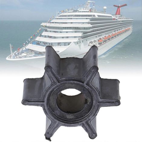 6E0-44352-00-00 Turbine à 6 pales pour pompe à eau, accessoires pour moteurs hors-bord de bateau (1/4)