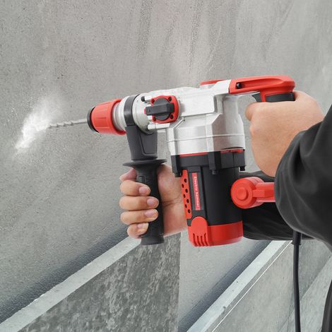2200 Watt Bohrhammer SDS-Plus Meißelhammer Stemmhammer Schlagbohrer + Koffer Set