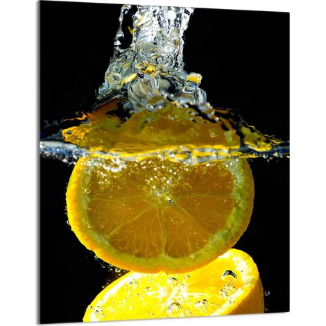 TAGLIERE IN VETRO 40x52 Limone (1/5)