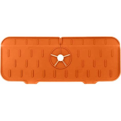 Spritzschutz aus Silikon – Absorptionsmatte – Tropfschale – Für Wasserhahn-Griffe – Küche, Bad, Wohnmobil