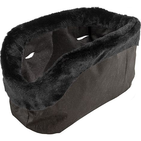Ferplast WITH-ME COVER Rivestimento per borsa With-Me. Vari colori.. Variante  - Misure: 21.5 x 43.5 x h 27 cm - Nero (1/4)