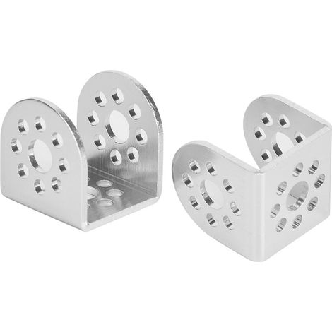 2 supports de connexion de type C pour robot compatibles avec Tetrixrobotics et Pitsco. (1/5)