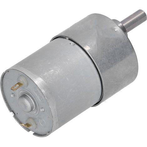 Mini moteur à engrenages électrique réducteur de vitesse métallique DC 24V 250RPM pour jouet robot DIY (1/5)
