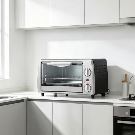 Kompakter Tischbackofen,Mini-Ofen,Praktischer Küchenofen(nur mit Tischbackofen) (1/5)