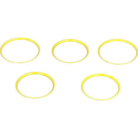 5-teilige Lüftungsgitter-Zierringe für Mercedes-Benz CLA GLA (2013–2018) – Gold (1/5)