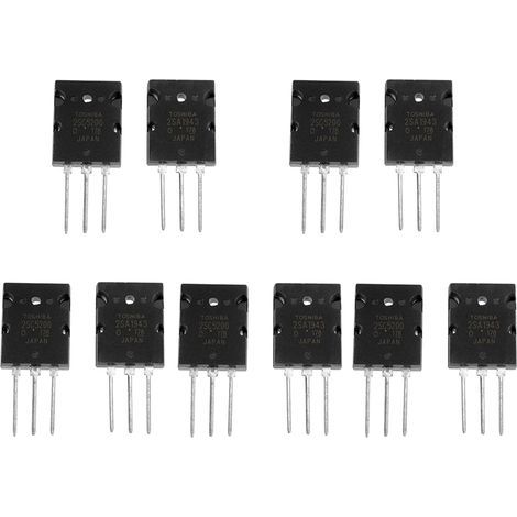 Transistor per amplificatore di potenza, transistor pratico ad alta precisione con lunga durata, ideale per applicazioni audio (1/5)