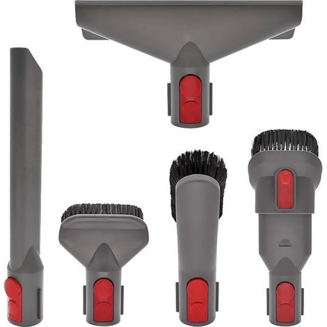 5 in 1 Kit di accessori per spazzole Buse con tubo estensibile per Dyson V7, V8, SV10, V11, SV11, V15 Gen5 Detect Set di pezzi di ricambio per aspirapolvere Dyson Tubo di estensione (1/5)