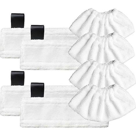 Chiffons de nettoyage en microfibre pour nettoyeur vapeur Karcher Easyfix SC1 SC2 SC3 SC4 SC5 (1/4)