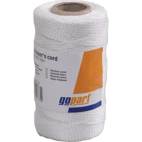 Cuerda alba帽iler铆a 1,5 mm blanca 50 m GOPART 200020GP