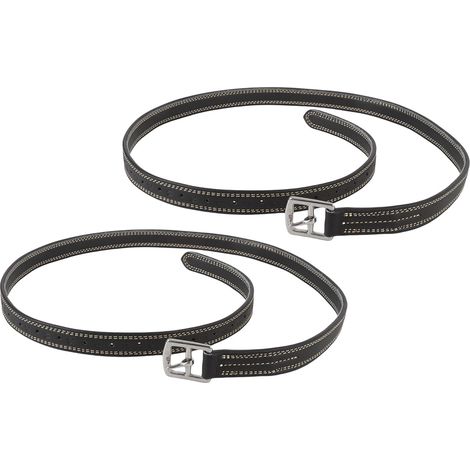 Microfiber Stirrup Straps for Equestrian Riders, Set of 2 (1/5)