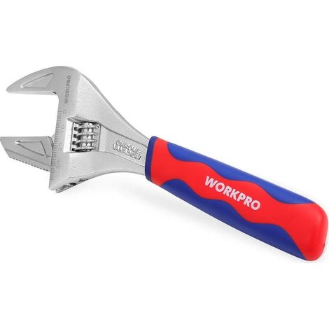 – Clé à molette et pince multiprise 2 en 1 – Ouverture 42 mm – Poignée bi-matière ergonomique – Acier chrome-vanadium antirouille – Longueur 200 mm (1/5)